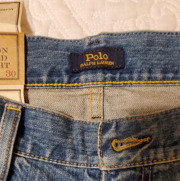 Polo Ralph Lauren Denim Jeans,Men Size 35W 30L - Picture 4 of 10